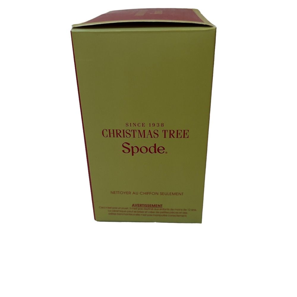 Vintage Spode Tea Cup‎ Christmas Tree Ornament with Original Box NIB - Picture 6 of 8